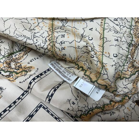 Vintage G-III Global Identity Brown Leather Bomber Jacket Size Large - Picture 11 of 12